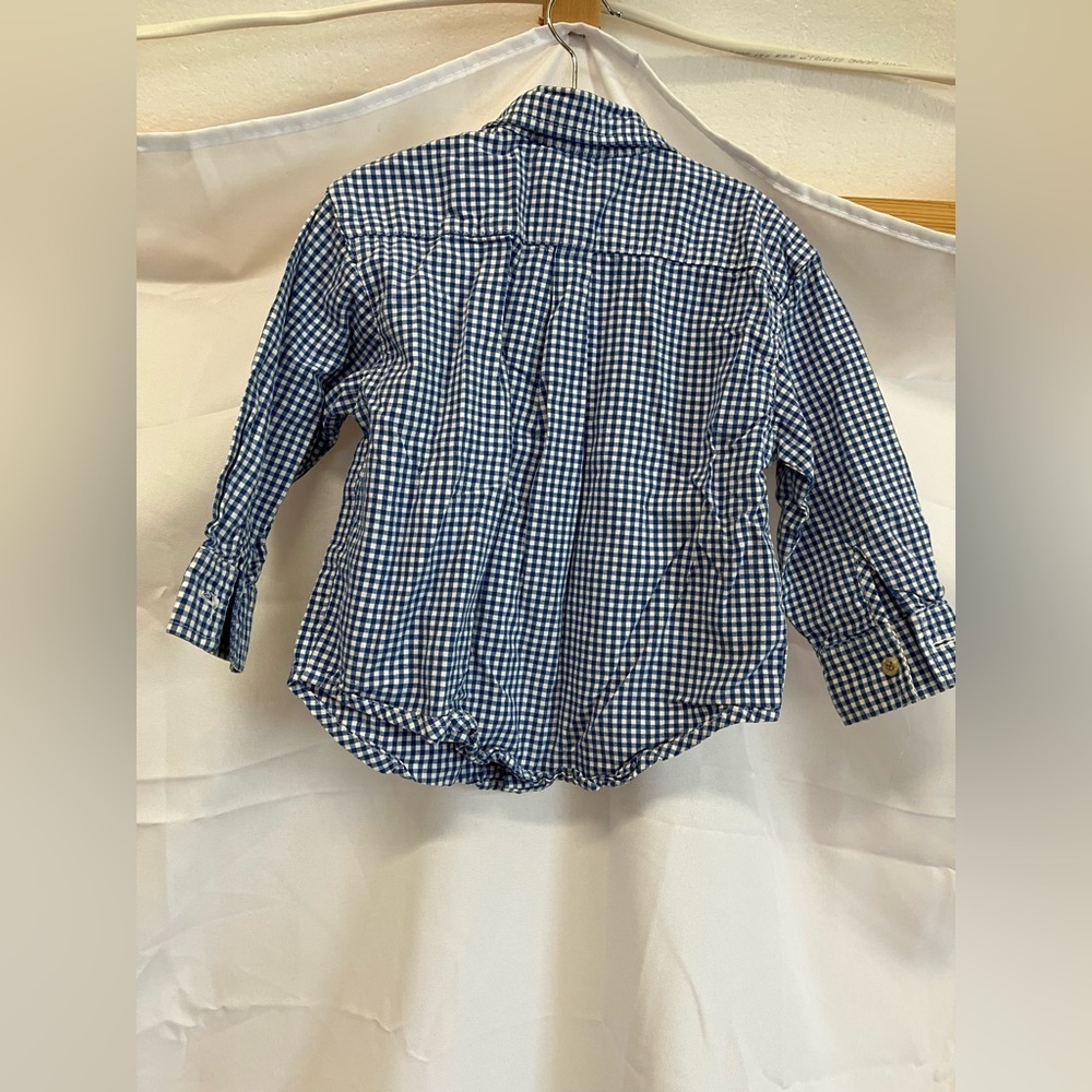 Genuine Kids Button Down Shirt Set - Blue, Gray, Brown - Picture 8 of 12